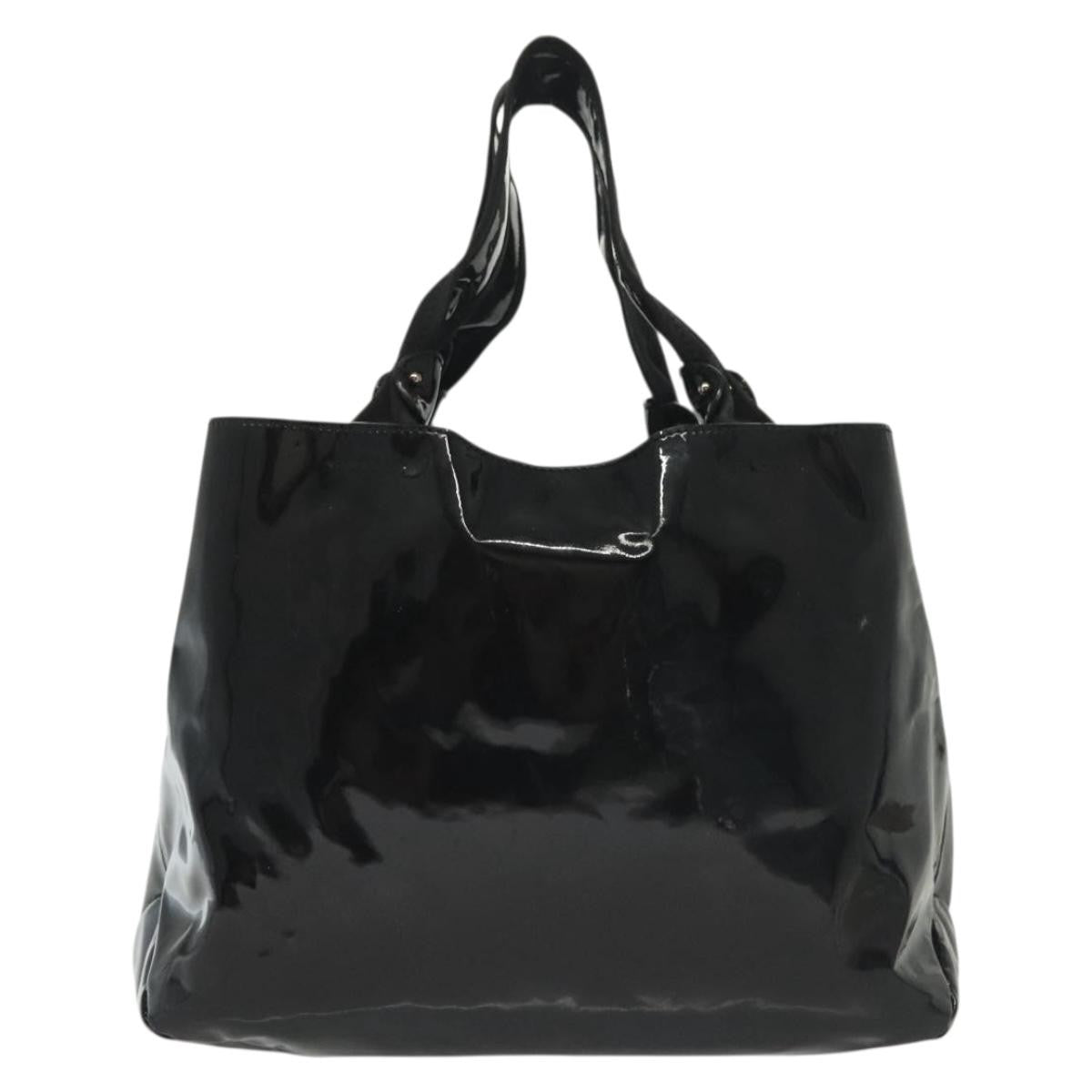 Salvatore Ferragamo Vala tote Patent Leather, BLACK, PATENT_LEATHER, Tote bag