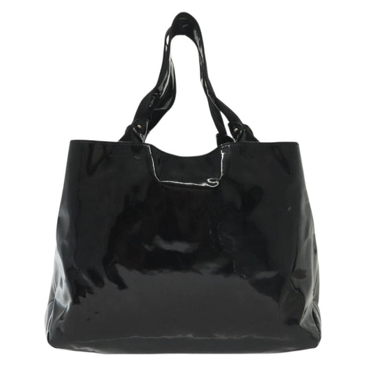 Salvatore Ferragamo Vala tote Patent Leather, BLACK, PATENT_LEATHER, Tote bag