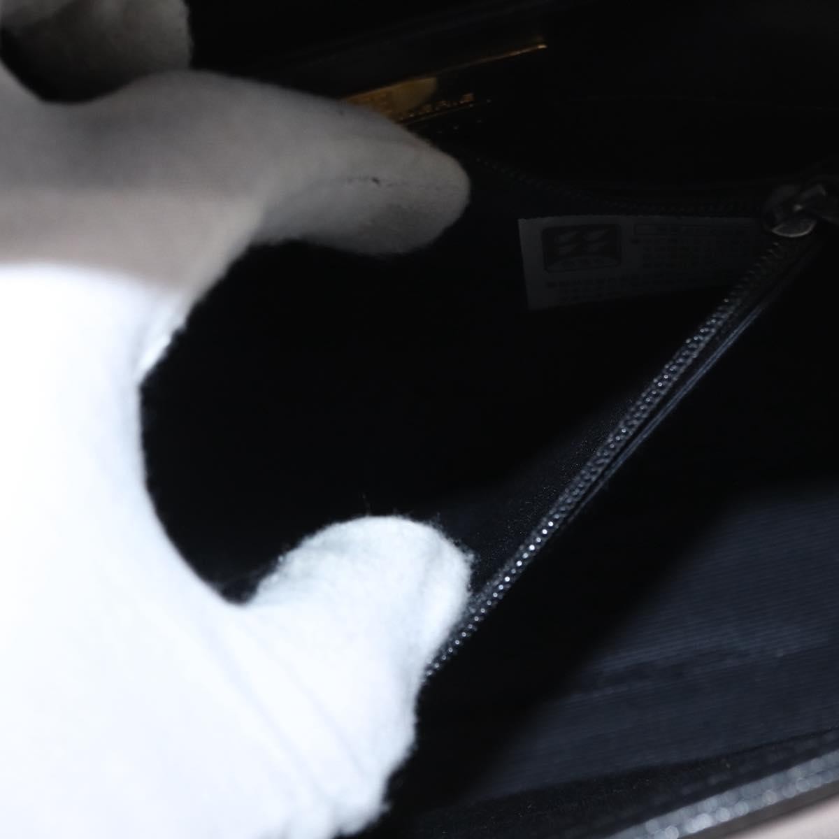 Givenchy Vintage 4G handbag Leather, BLACK, LEATHER, Handbag