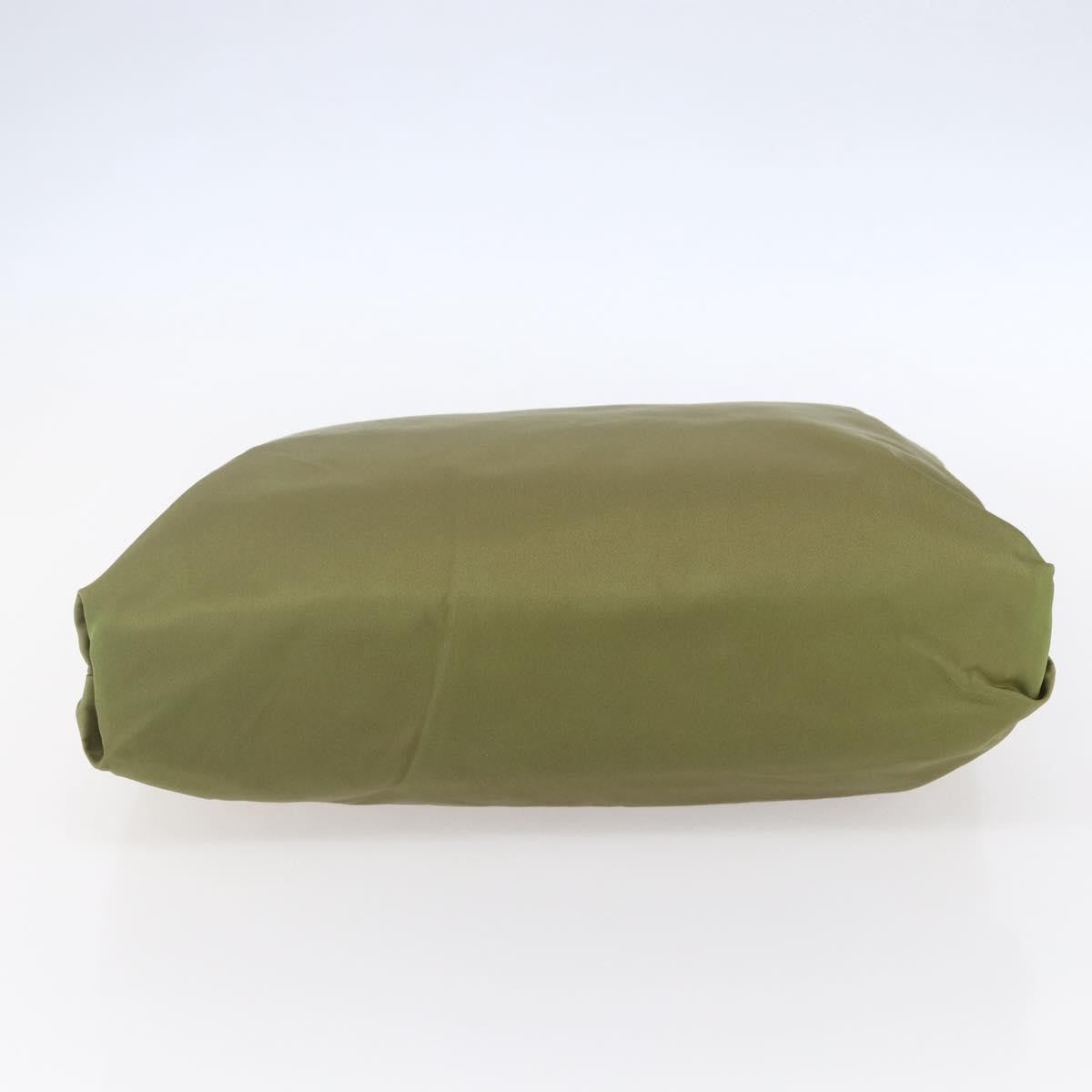 Prada Vintage Tote Tessuto, GREEN, NYLON, Tote bag