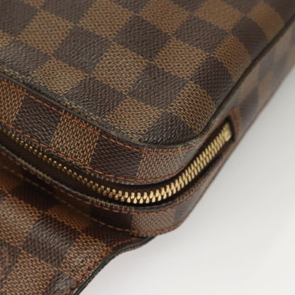 Louis Vuitton Geronimos Waist Bag Damier, BROWN, CANVAS, Shoulder bag
