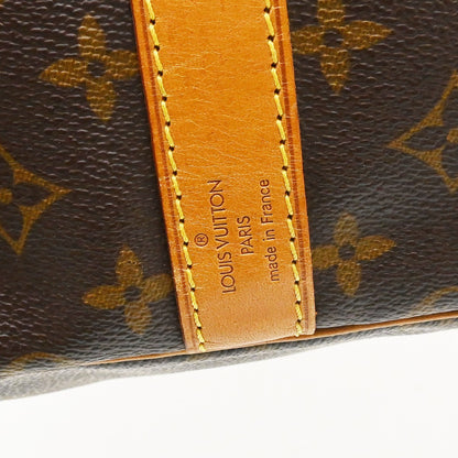 Louis Vuitton Keepall Bandouliere Bag Monogram Canvas, Brown, Canvas, Travel Bag