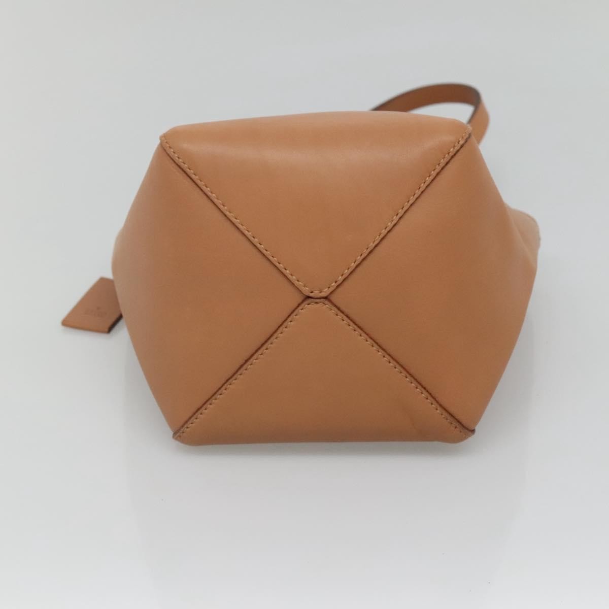 Gucci Vintage Handbag Leather, BEIGE, LEATHER, Handbag