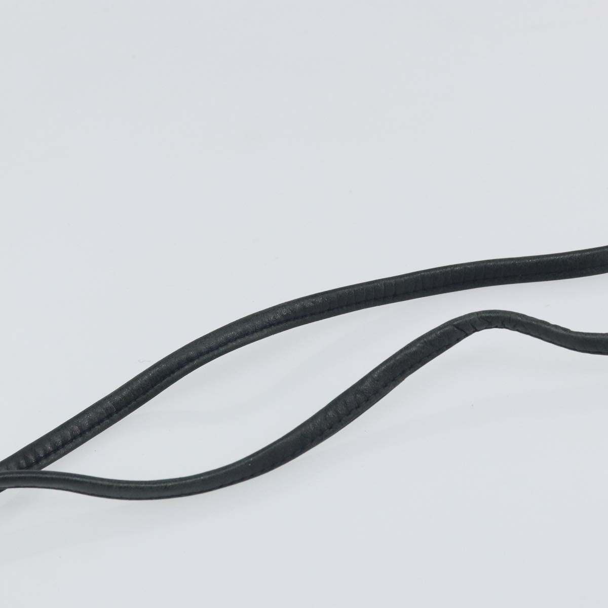 Salvatore Ferragamo Vintage Shoulder Bag Leather, BLACK, LEATHER, Shoulder bag