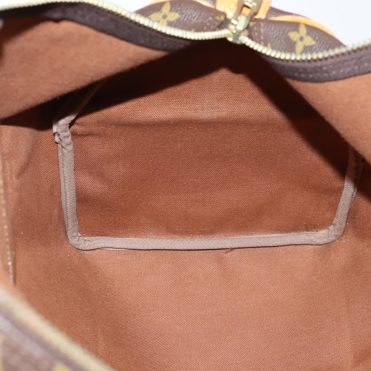 Louis Vuitton Keepall Bandouliere Bag Monogram Canvas, BROWN, CANVAS, Travel bag