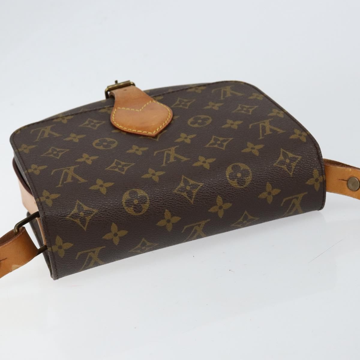 Louis Vuitton Cartouchiere Handbag Monogram Canvas, BROWN, CANVAS, Shoulder bag