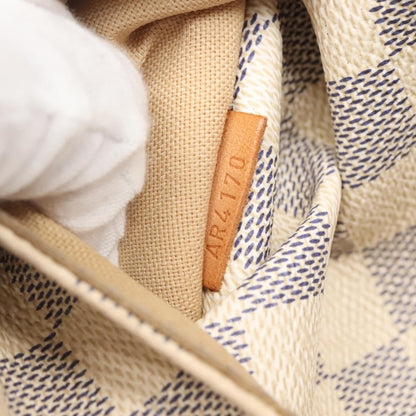 Louis Vuitton Totally Handbag Damier, WHITE, CANVAS, Tote bag