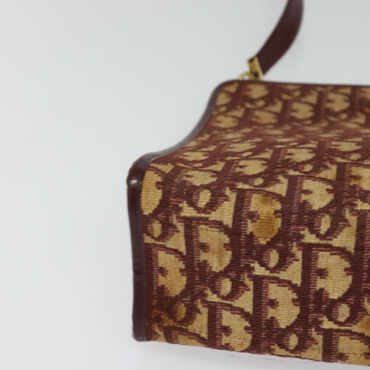 Christian Dior Trotter shoulder bag Canvas, RED, CANVAS, Shoulder bag