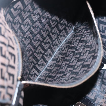 Fendi Roll Tote Zucca Canvas, BROWN, CANVAS, Tote bag