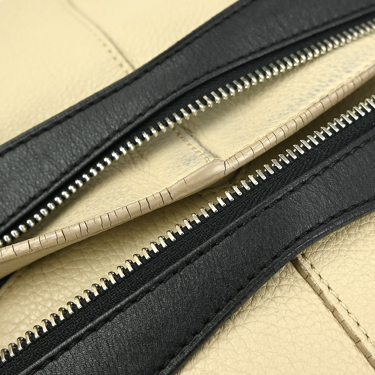 Loewe Vintage Handbag Leather, BEIGE, LEATHER, Handbag