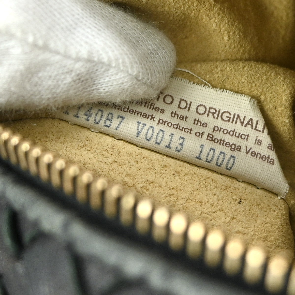 Bottega Veneta Handle Pouch Intrecciato Nappa, BLACK, LEATHER, Clutche & pouche