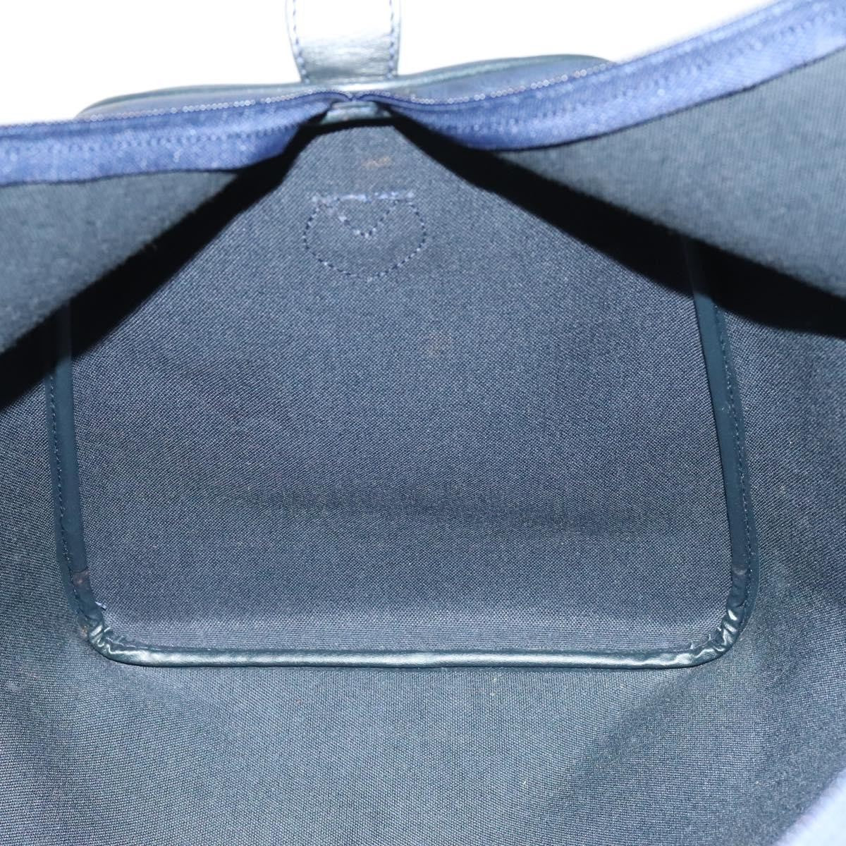 Christian Dior Vintage Trotter Boston Bag Canvas, NAVY, CANVAS, Travel bag