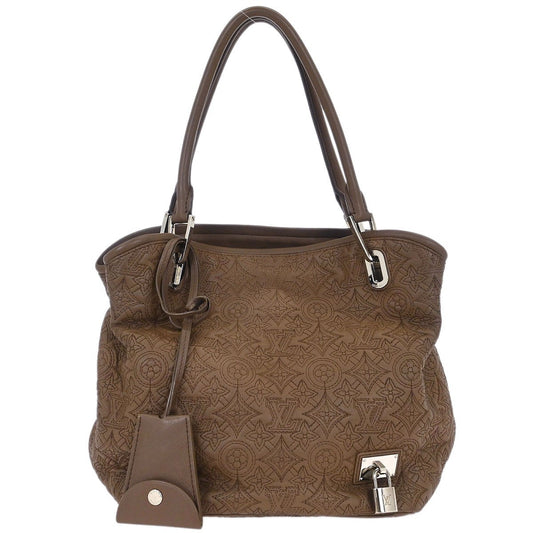 Louis Vuitton Antheia Lilia Handbag Leather, BROWN, LEATHER, Handbag