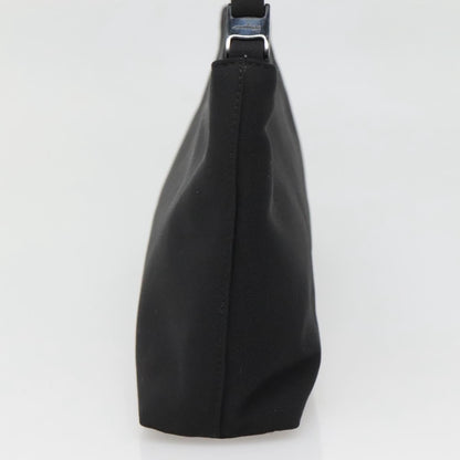 Salvatore Ferragamo Vala Shoulder Bag Nylon, BLACK, NYLON, Shoulder bag