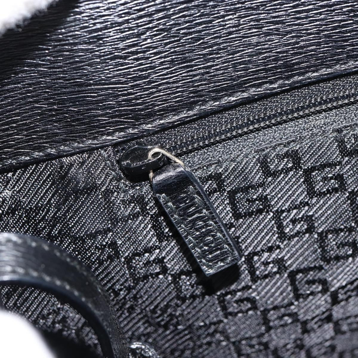 Gucci Vintage Handbag Canvas, GRAY, CANVAS, Handbag