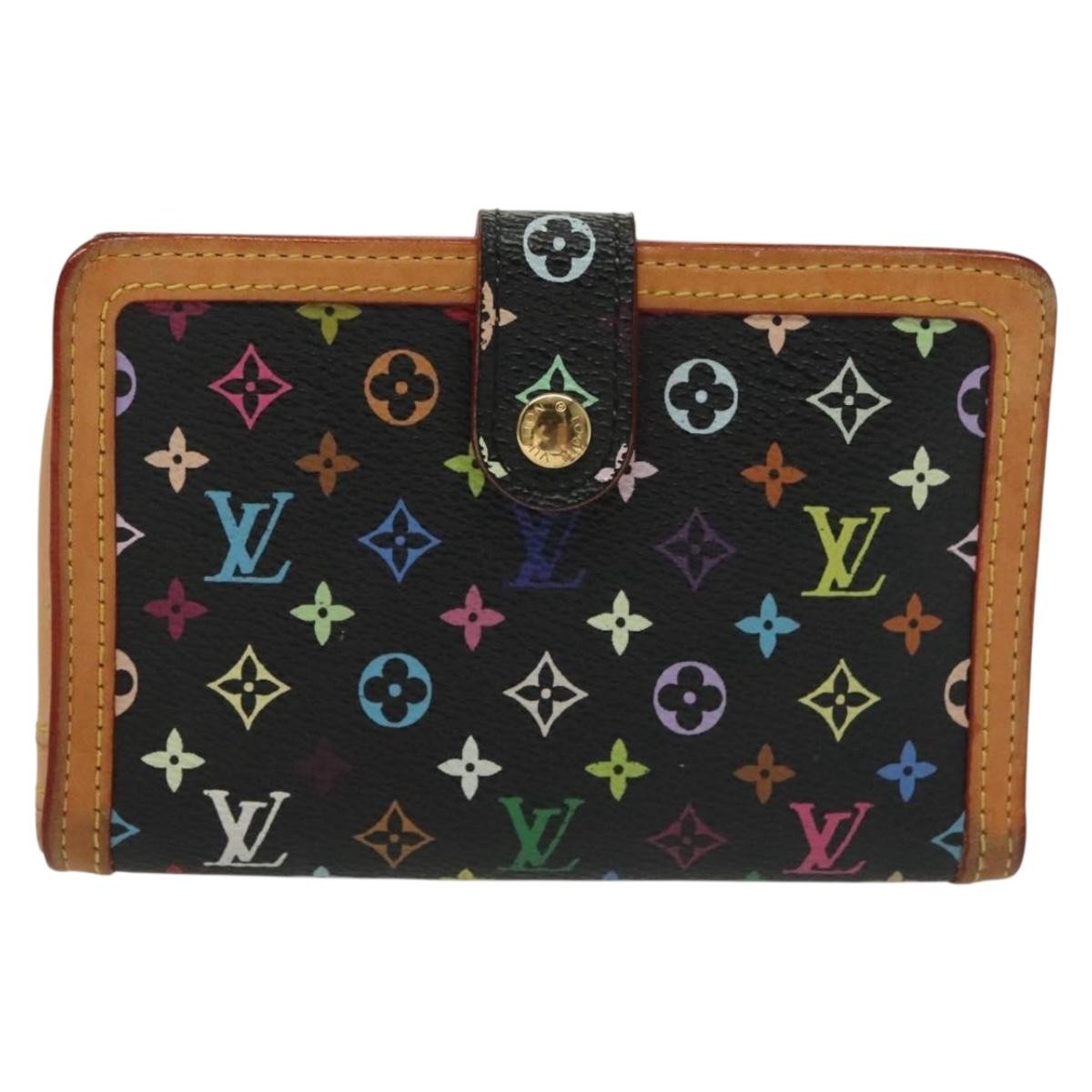 Louis Vuitton Portefeuille Viennois Monogram Canvas, BLACK, CANVAS, Wallets