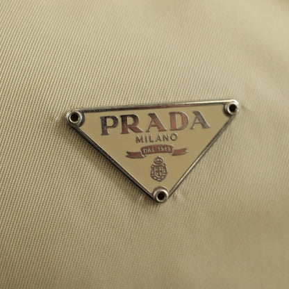 Prada Hobo Tessuto, BEIGE, NYLON, Handbag