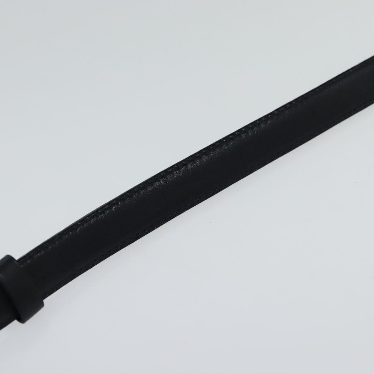 Chanel CC Belt Leather, BLACK, LEATHER, Belts