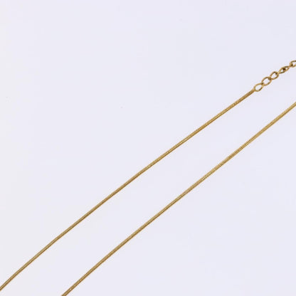 Christian Dior Dior Letters Necklace Metal, GOLD, METAL, Necklace