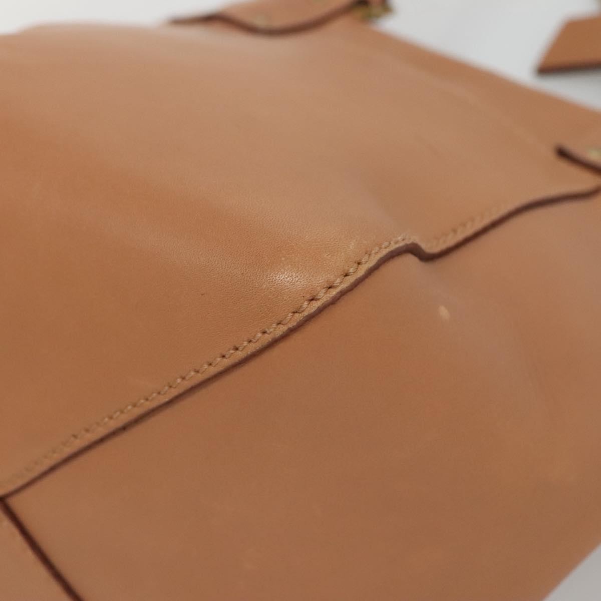 Gucci Vintage Handbag Leather, BEIGE, LEATHER, Handbag