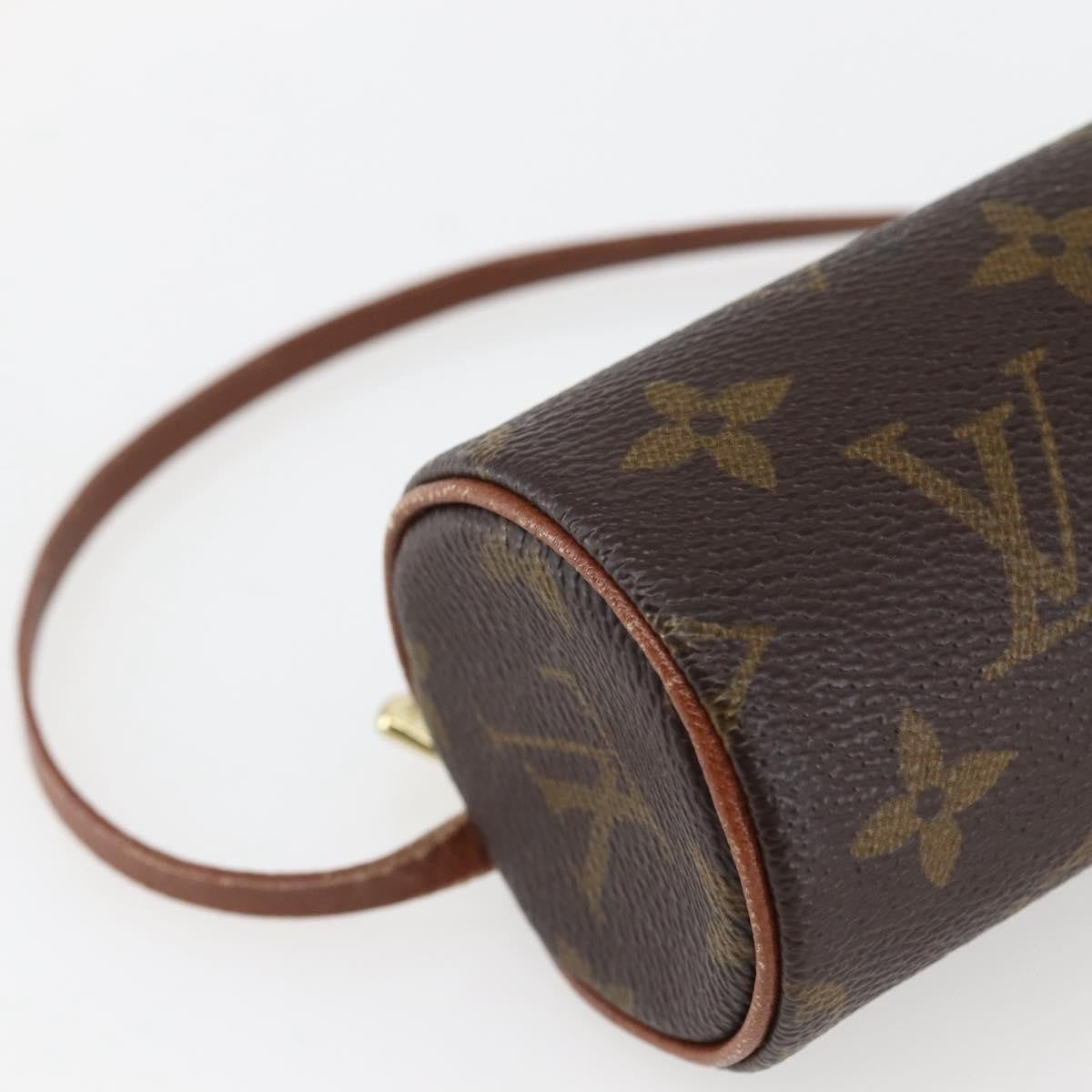 Louis Vuitton Papillon Pochette Monogram Canvas, BROWN, CANVAS, Handbag