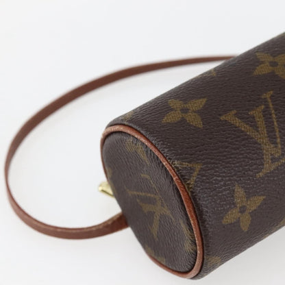 Louis Vuitton Papillon Pochette Monogram Canvas, BROWN, CANVAS, Handbag