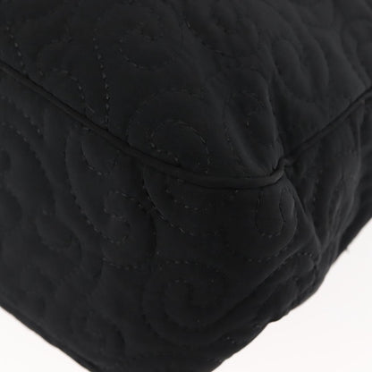 Saint Laurent Vintage Shoulder Bag Nylon, BLACK, NYLON, Tote bag