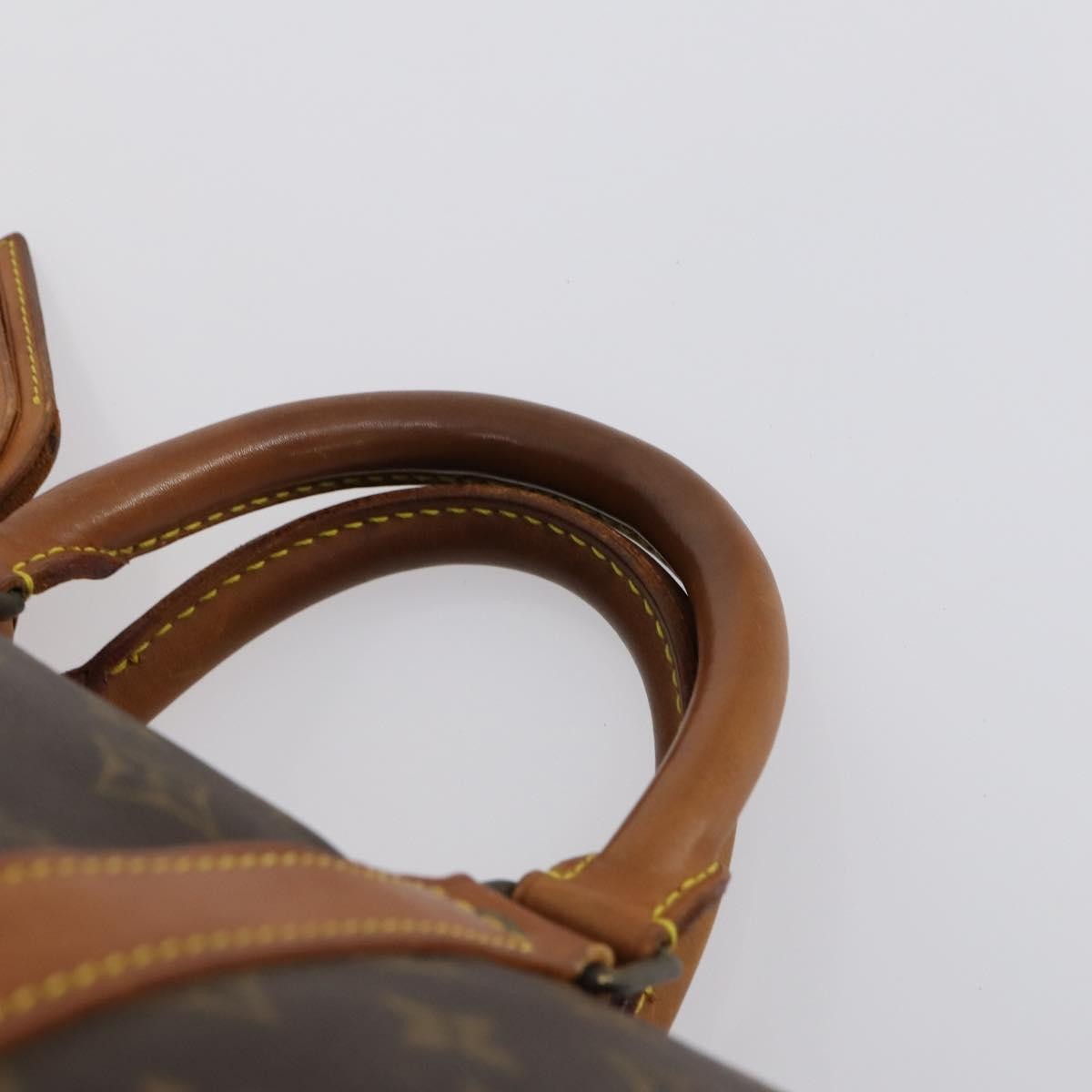 Louis Vuitton Keepall Bag Monogram Canvas, BROWN, CANVAS, Travel bag