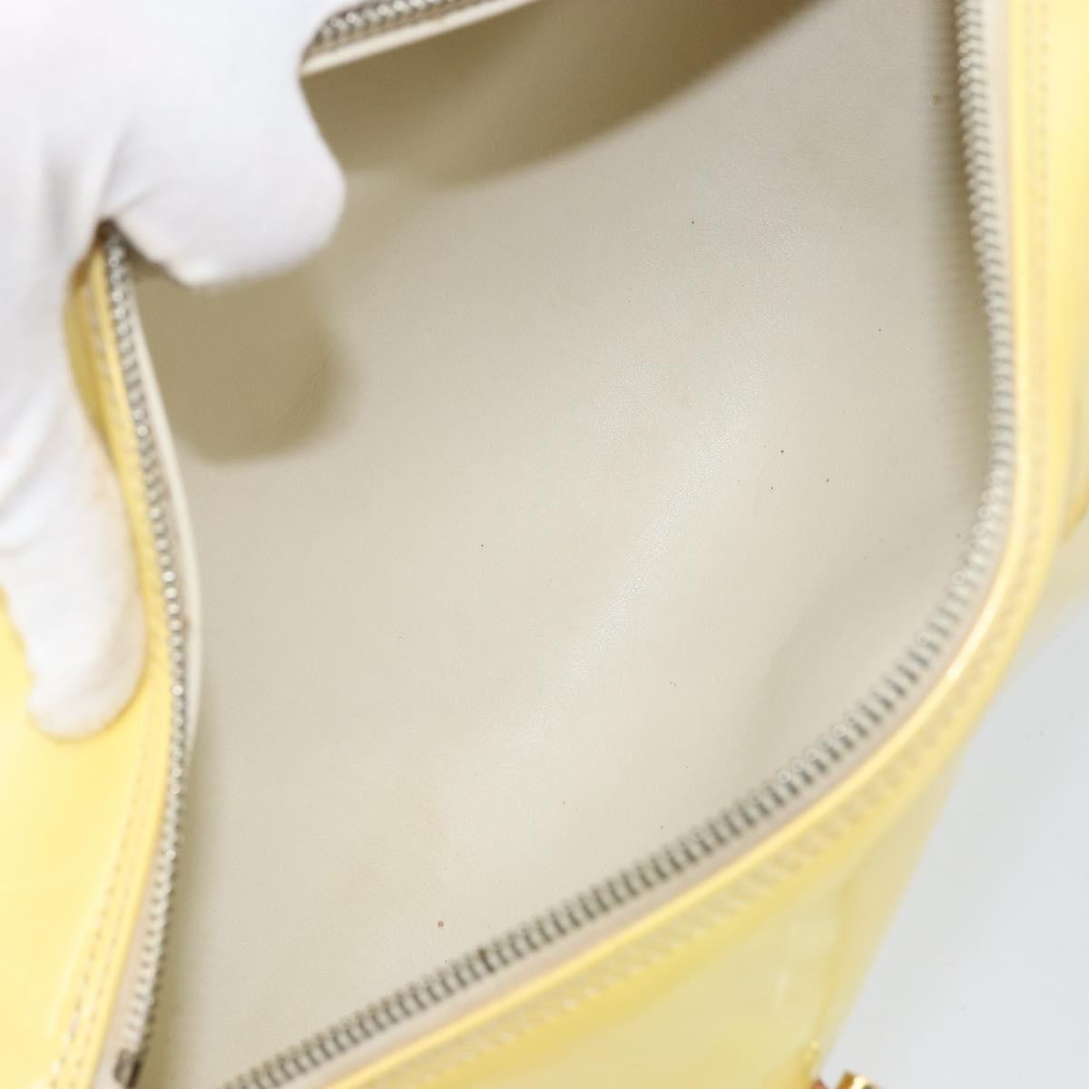 Louis Vuitton Bedford Handbag Monogram Vernis, BEIGE, PATENT_LEATHER, Handbag