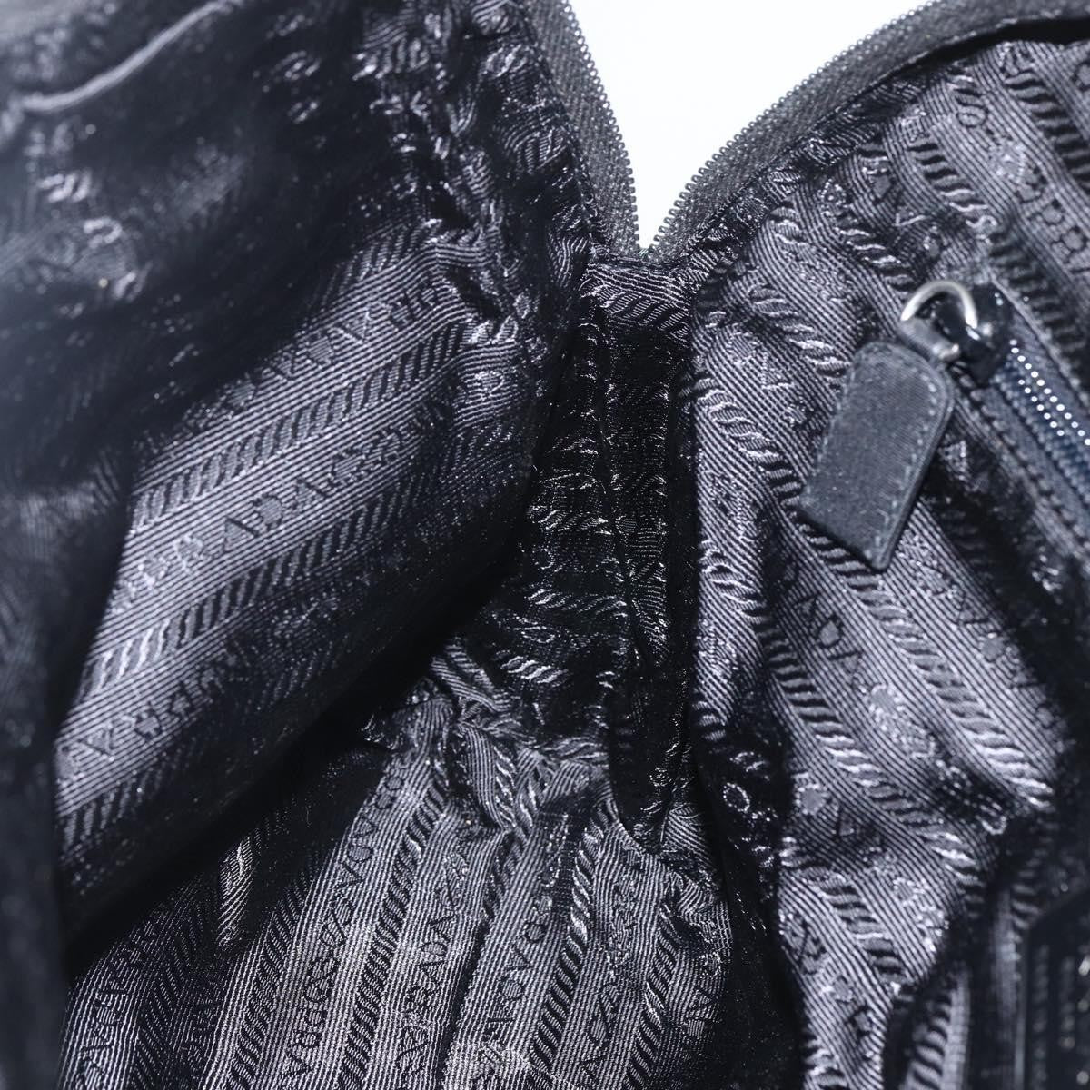 Prada Bowling Shoulder Bag Tessuto, GREEN, NYLON, Handbag