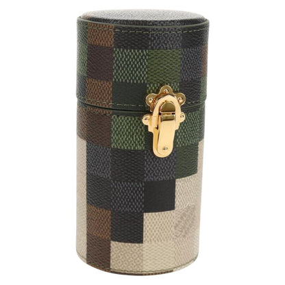 Louis Vuitton Coffret parfum Canvas, GREEN, CANVAS, Clutche & pouche