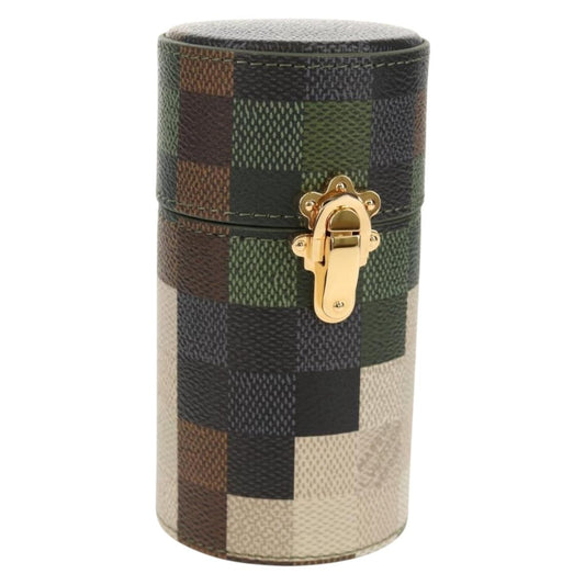 Louis Vuitton Coffret parfum Canvas, GREEN, CANVAS, Clutche & pouche