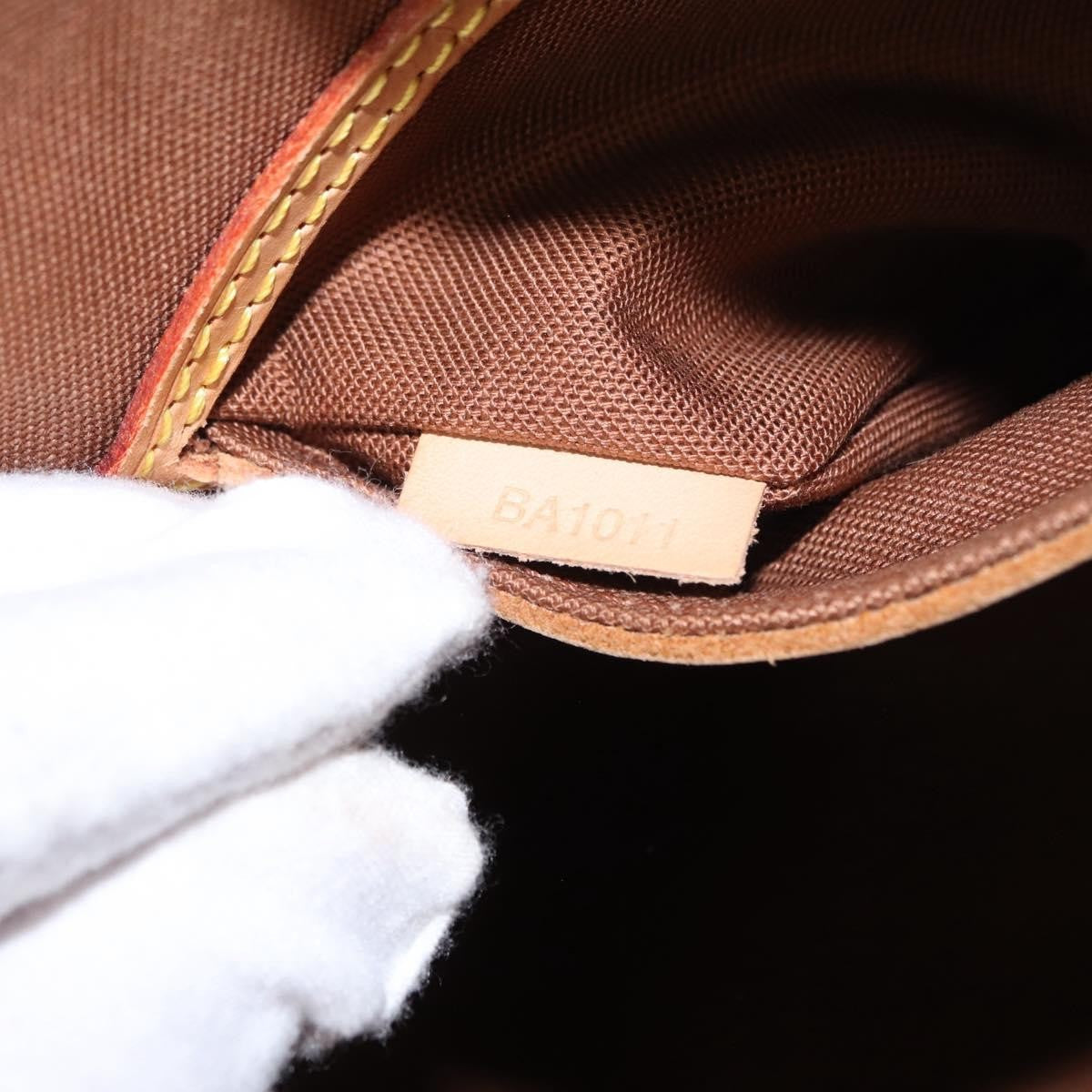 Louis Vuitton Alma Handbag Monogram Canvas, BROWN, CANVAS, Handbag