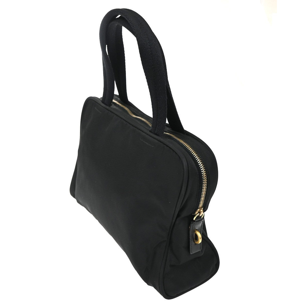 Prada Vintage Handbag Tessuto, BLACK, NYLON, Handbag