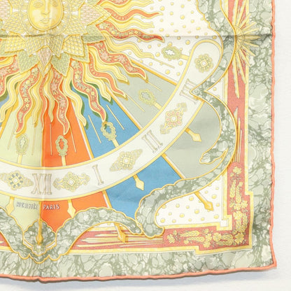 Hermes Carré 40 Silk, MULTICOLOUR, SILK, Scarve & shawl