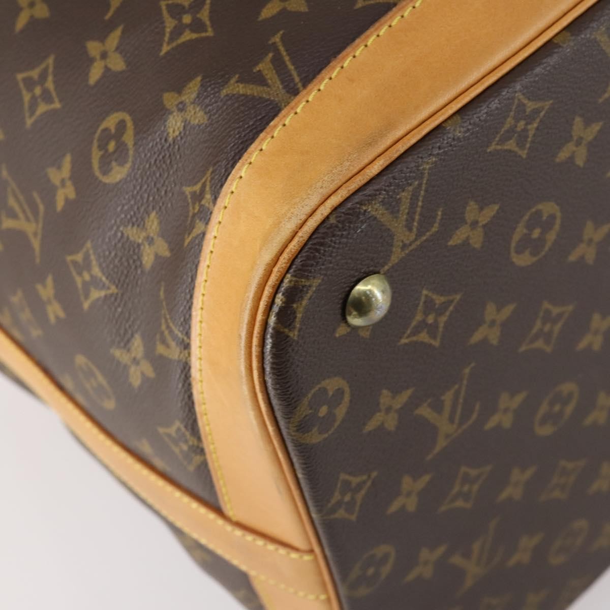 Louis Vuitton Cruiser Handbag Monogram Canvas, BROWN, CANVAS, Travel bag