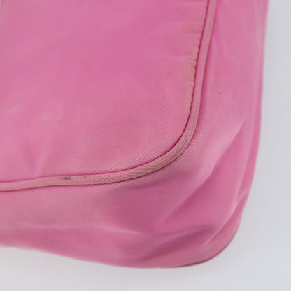 Prada Hobo Tessuto, PINK, NYLON, Handbag