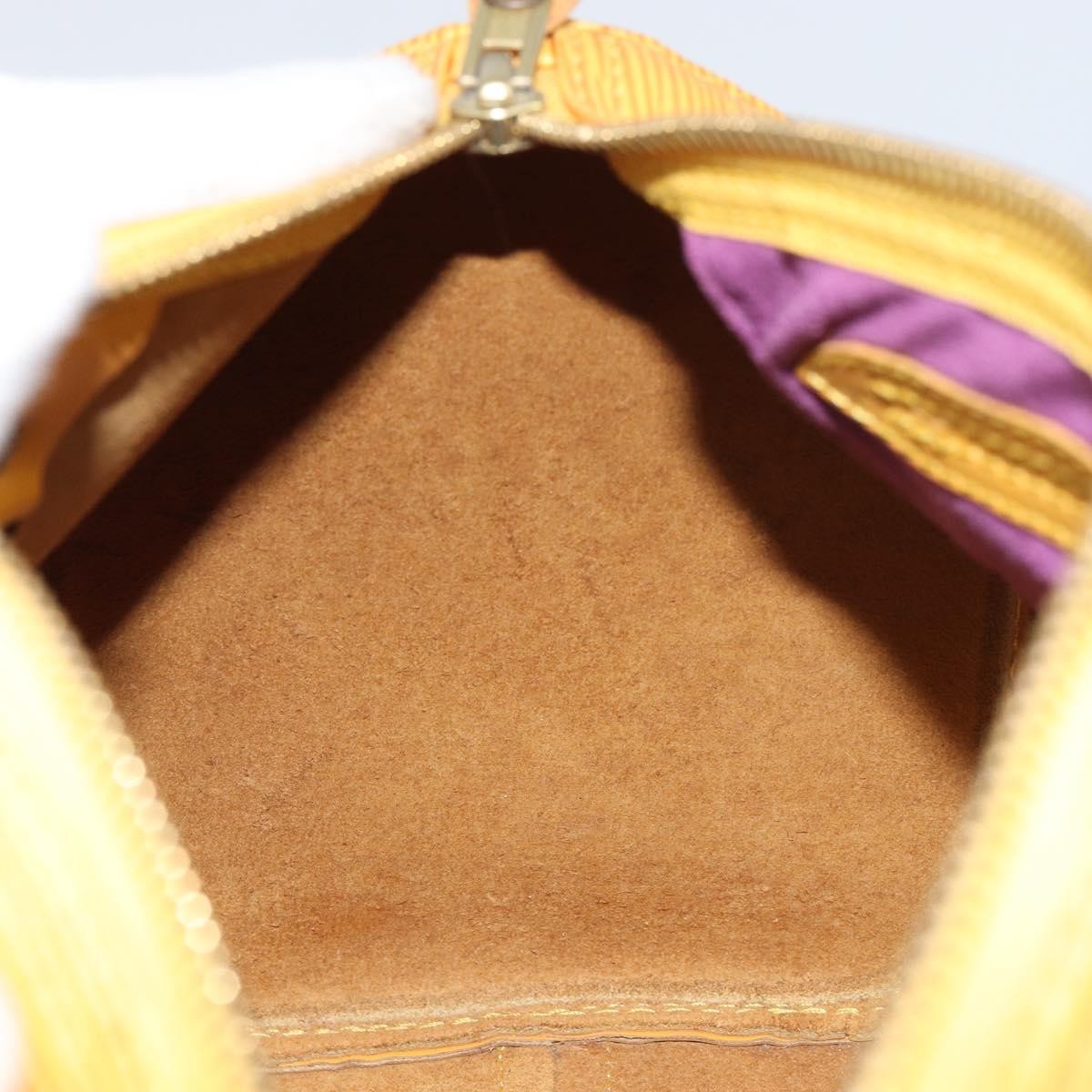 Louis Vuitton Speedy Handbag Epi Leather, YELLOW, LEATHER, Handbag