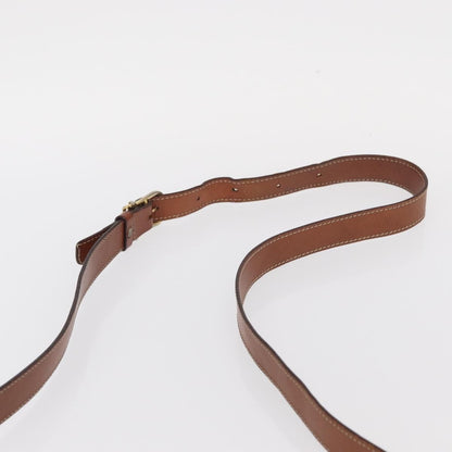 Celine Vintage Macadam Shoulder Bag Canvas, BROWN, CANVAS, Shoulder bag