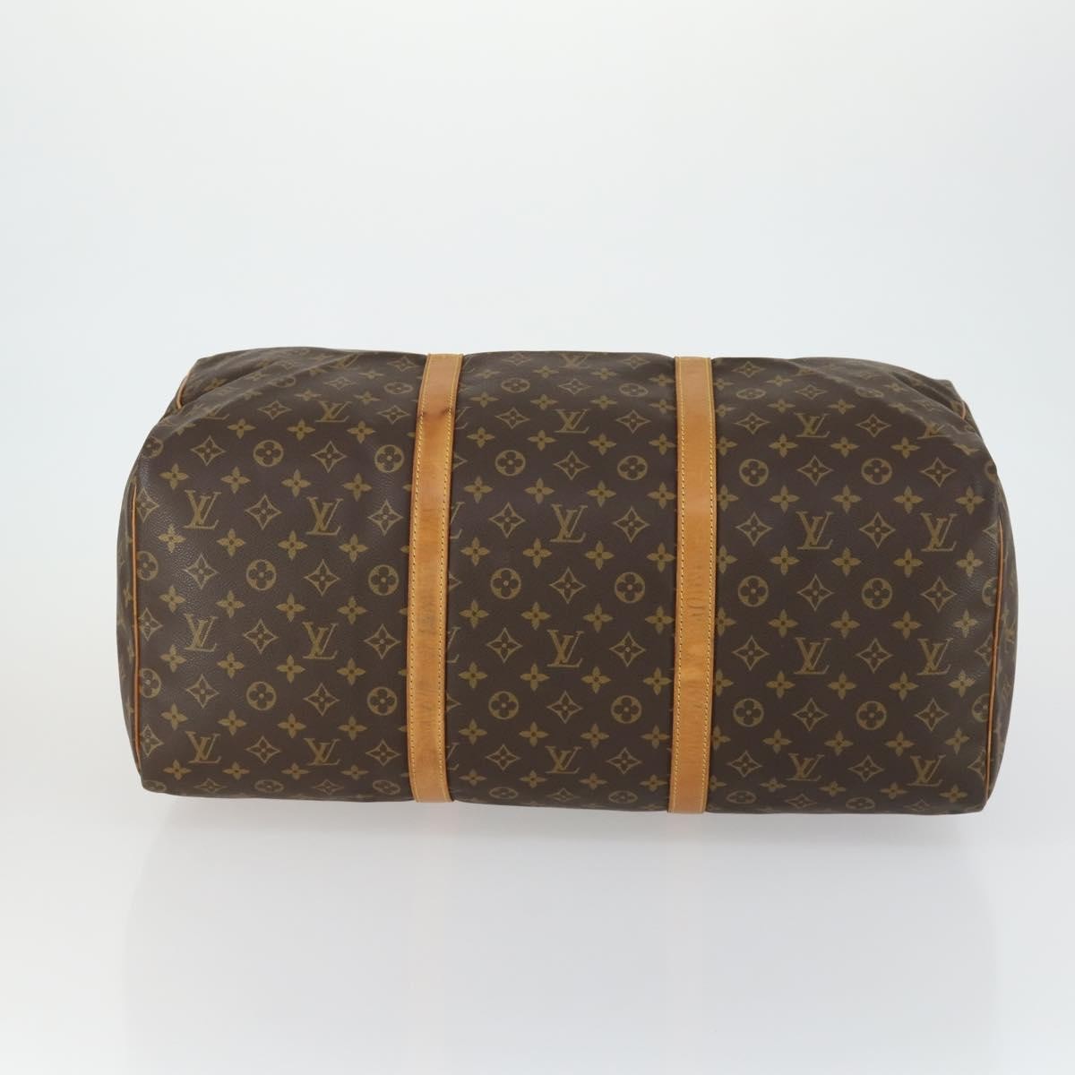 Louis Vuitton Sac Souple Handbag Monogram Canvas, BROWN, CANVAS, Travel bag