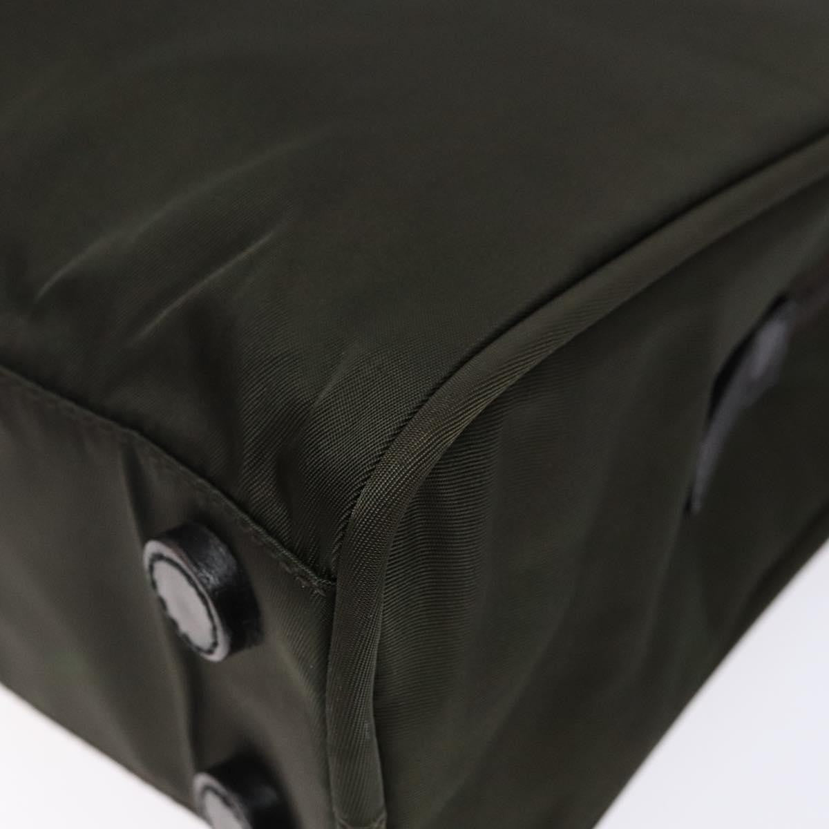 Prada Bowling Shoulder Bag Tessuto, KHAKI, NYLON, Shoulder bag