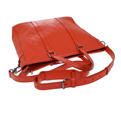Louis Vuitton Tadao Handbag Damier Infini Leather, Red, Leather, Handbag