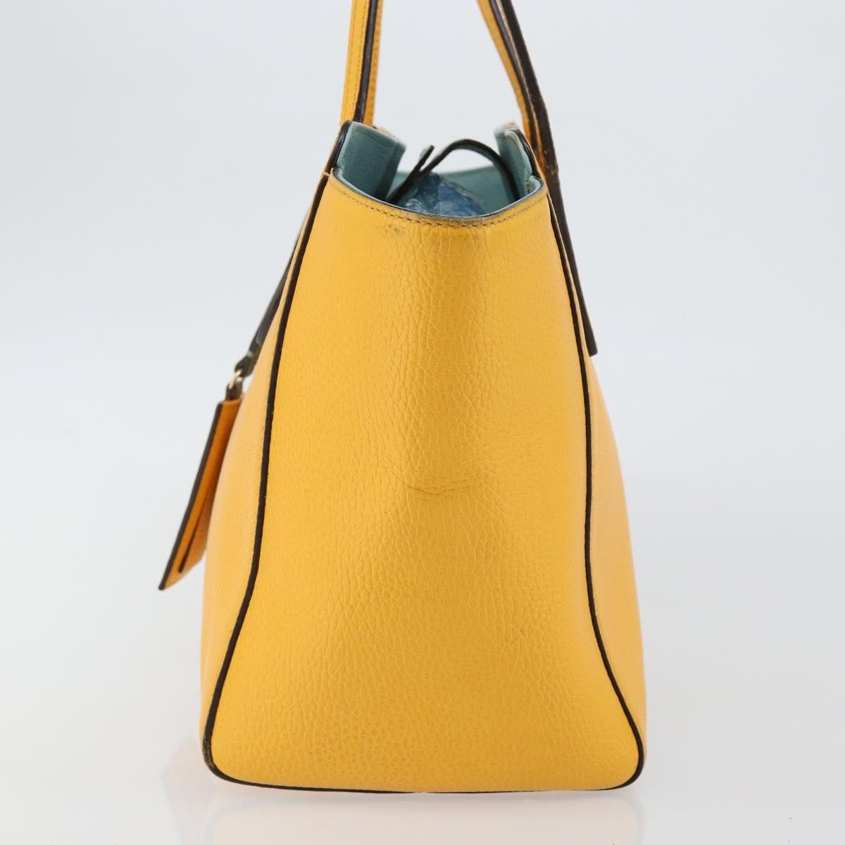 Gucci Swing Tote Leather, YELLOW, LEATHER, Tote bag
