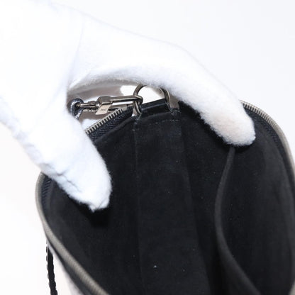 Louis Vuitton Pochette Accessoires NM Electric Epi Leather, BLACK, LEATHER, Clutche & pouche