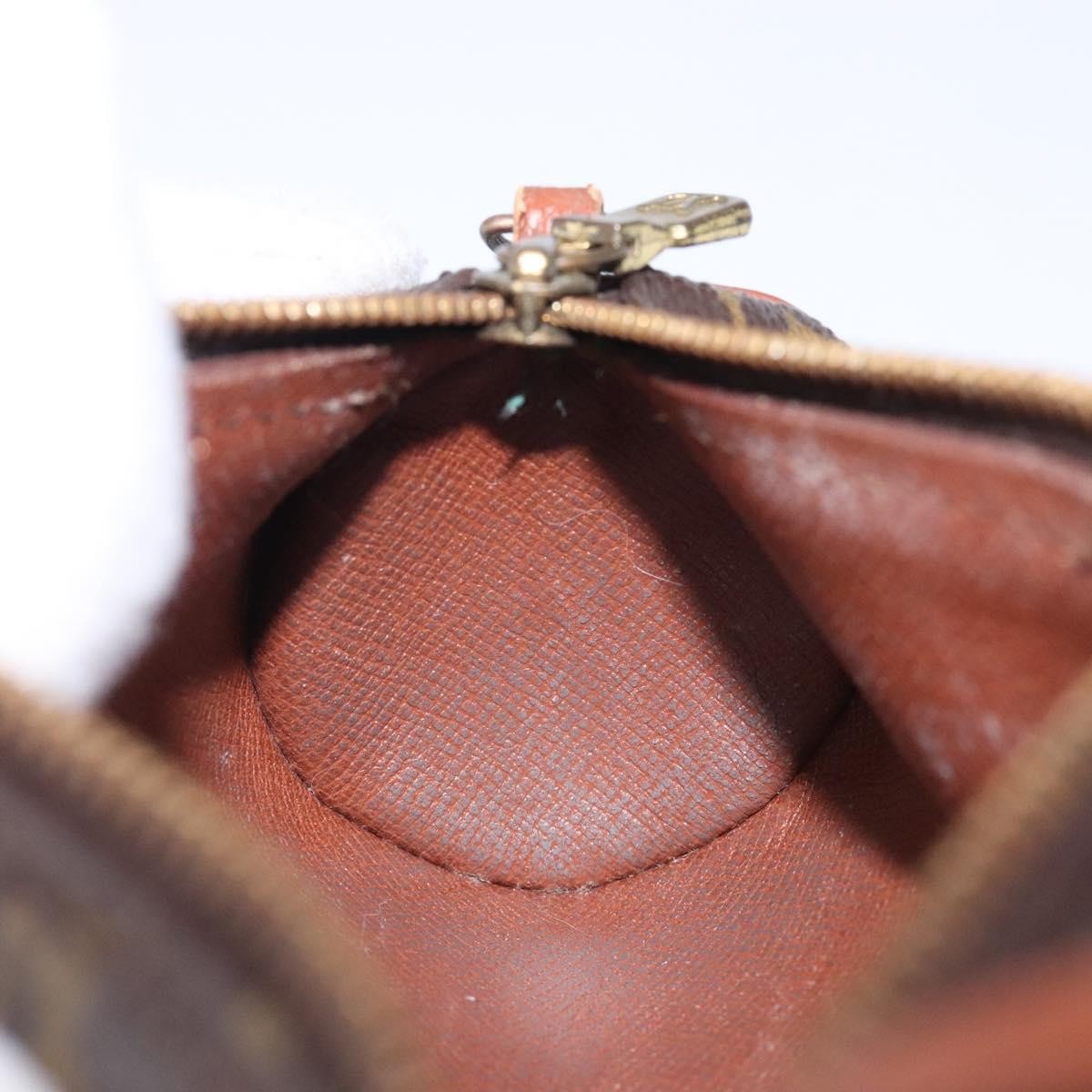 Louis Vuitton Papillon Pochette Monogram Canvas, BROWN, CANVAS, Clutche & pouche