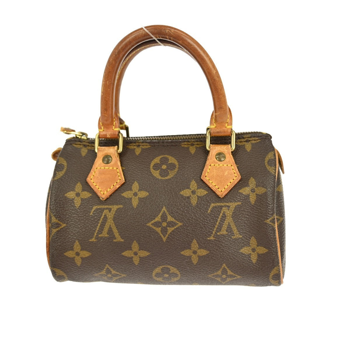 Louis Vuitton Speedy Mini HL Handbag Monogram Canvas, BROWN, CANVAS, Handbag