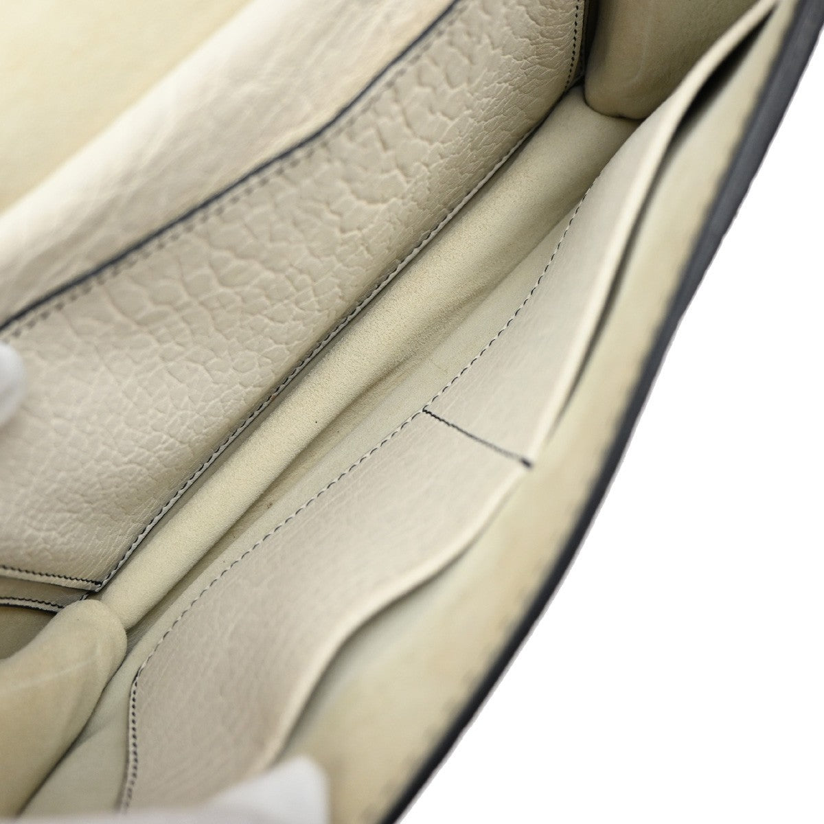 Christian Dior J'Adior Flap Bag Canyon Grained Lambskin with Mosaic Detail, White, Leather, Shoulder Bag