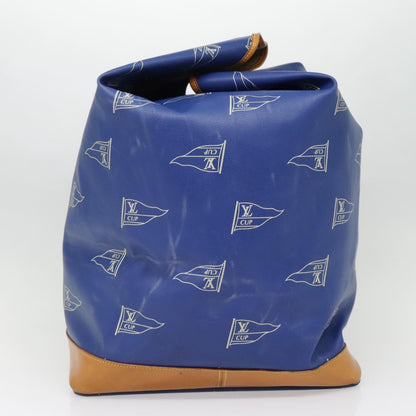 Louis Vuitton Cup Sac Marin Bandouliere Bag Coated Canvas, BLUE, PVC, Shoulder bag