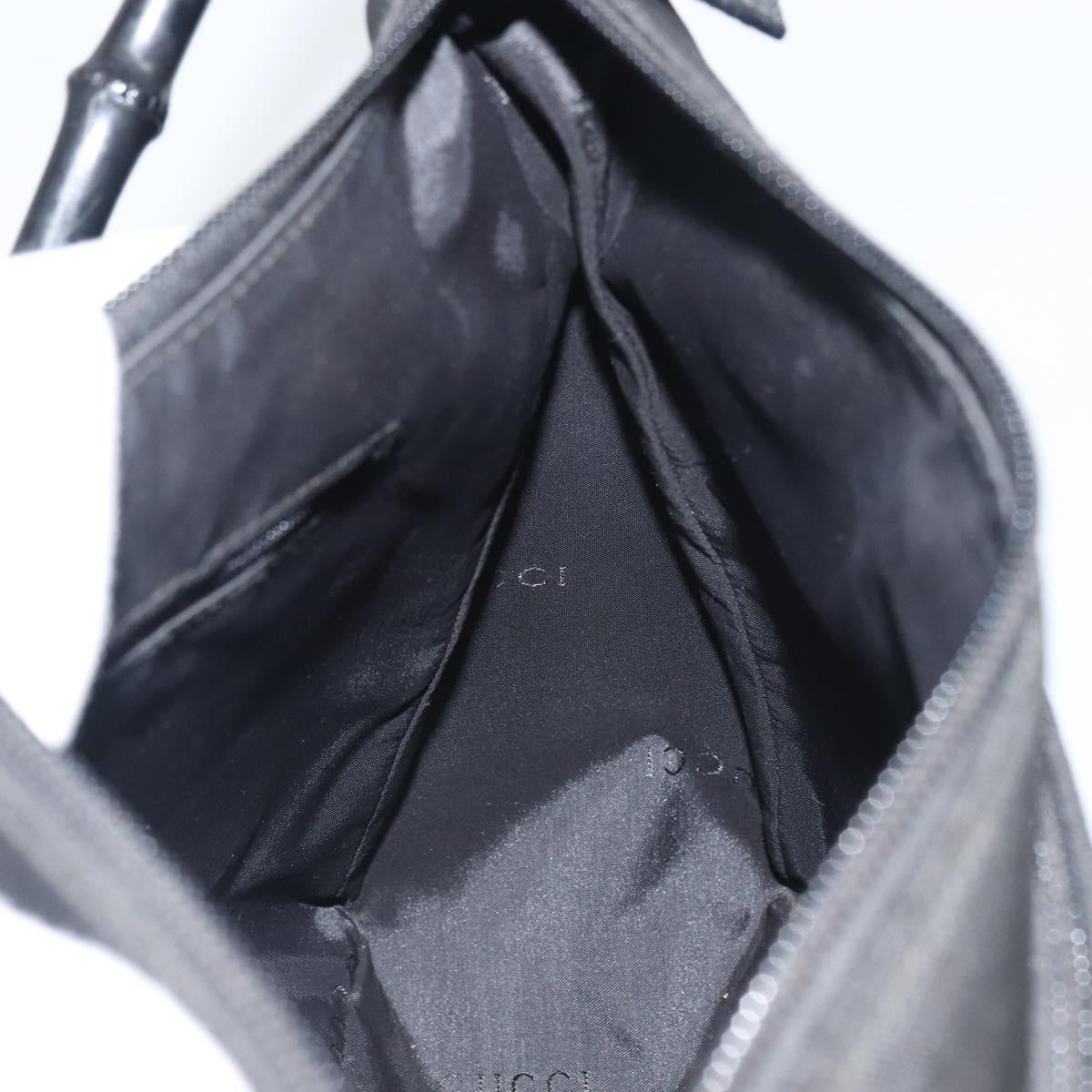 Gucci Vintage Shoulder Bag Nylon, BLACK, NYLON, Shoulder bag