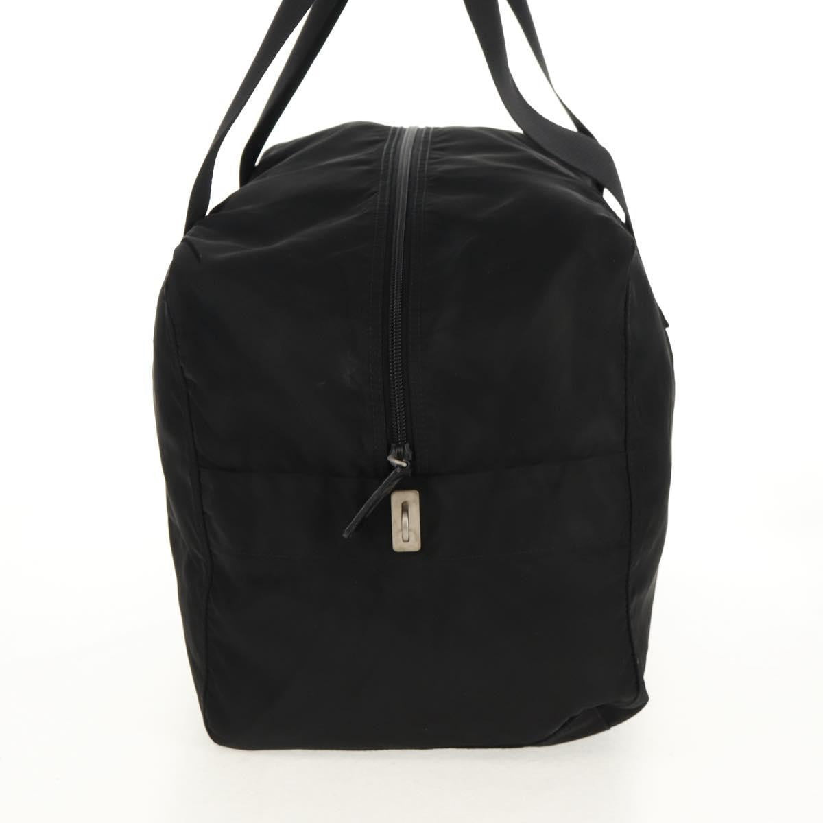 Prada Vintage Boston Bag Nylon, BLACK, NYLON, Travel bag